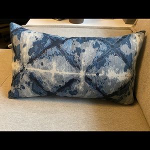 Blue Throw Pillow